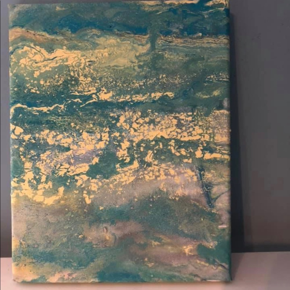 Hand painted canvas